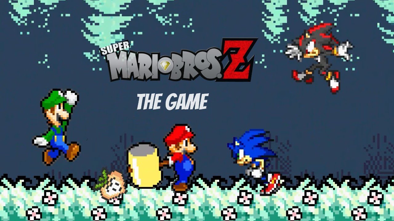 Mario & Luigi  vs  Sonic & Shadow | SMBZ-G