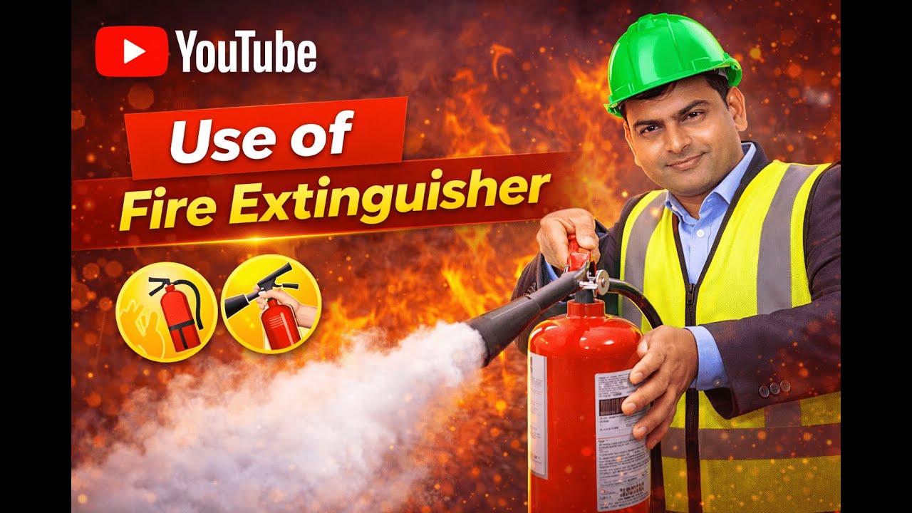 Fire Extinguisher Use Ka Sahi Tarika | Aag Lagne Par Kaise Use Kare | Safety with Mukesh