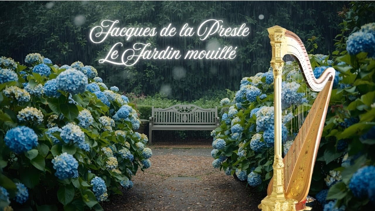 ジャック・ド・ラ・プレル：雨に濡れた庭 Jacques de la Presle：Le Jardin mouillé　Nanako Hirai