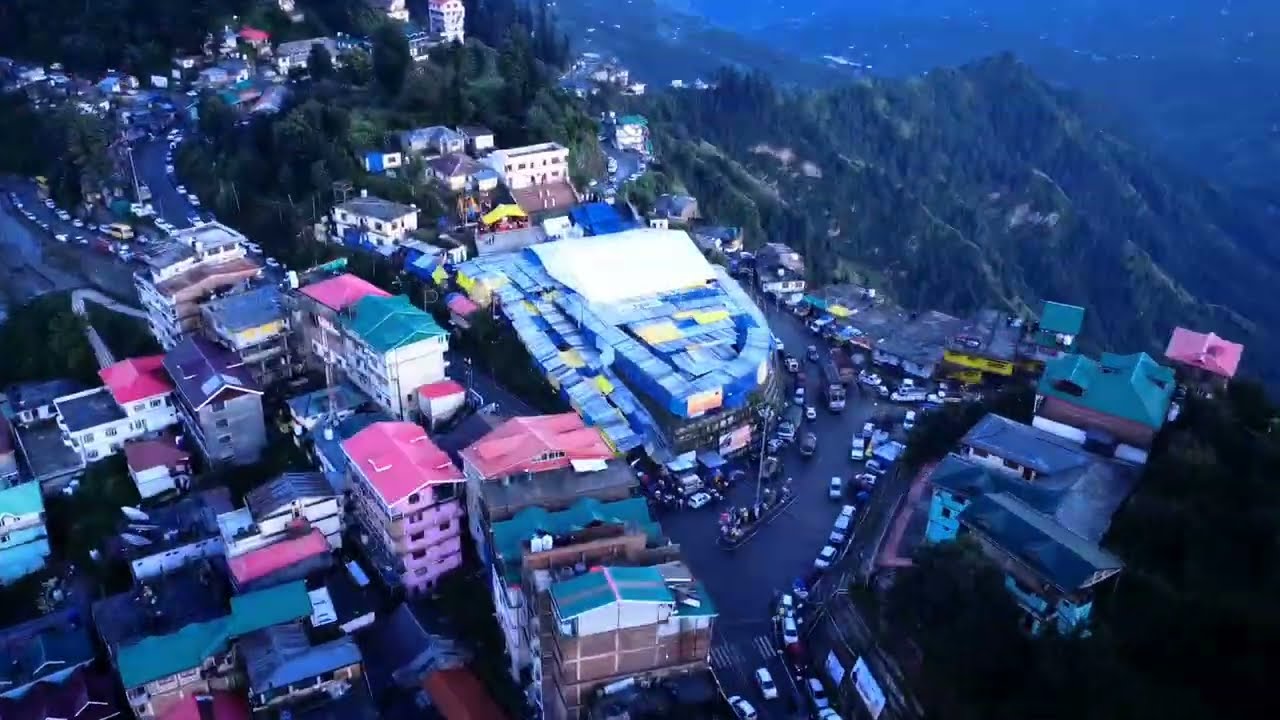 DRONE VIEW OF THEOG | PAHAD PRODUCTION