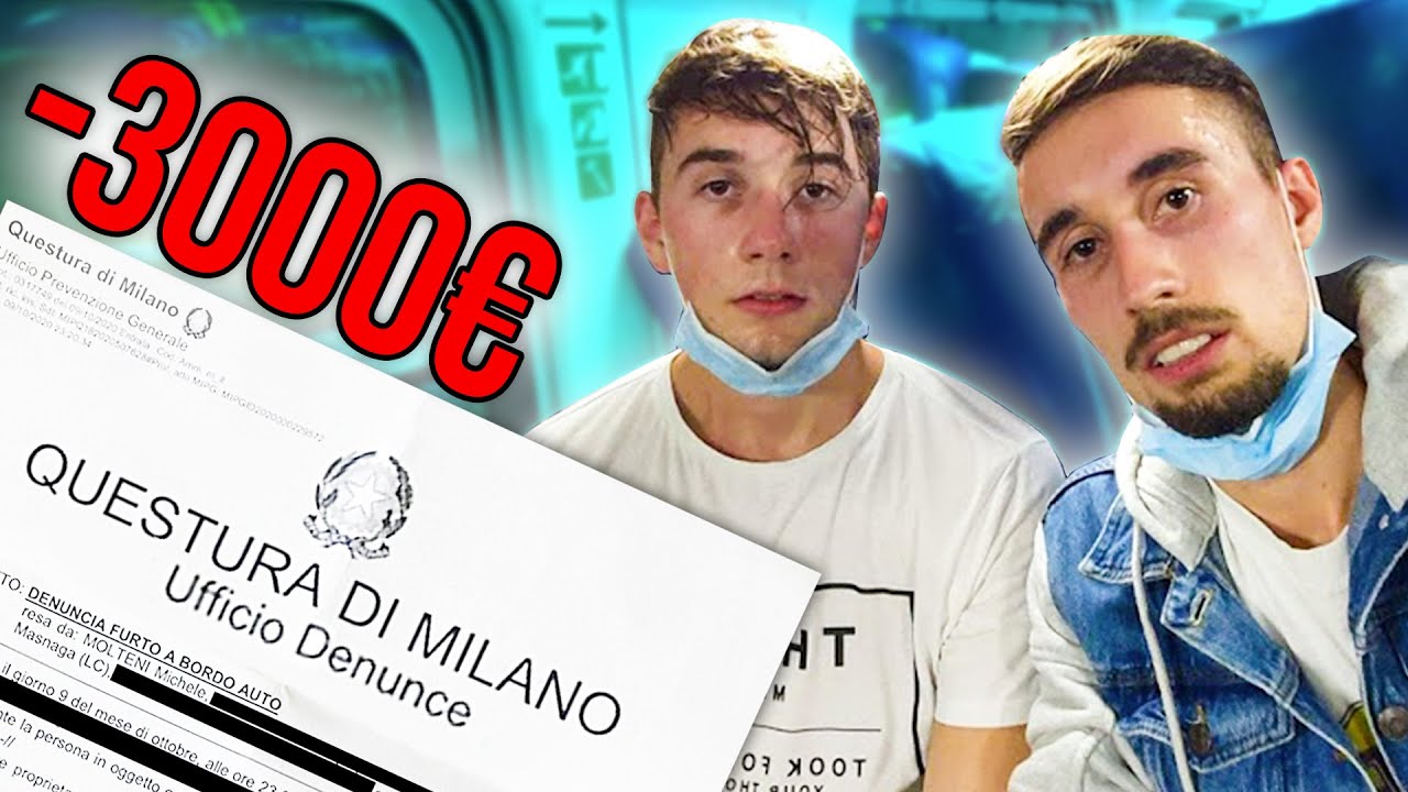 I LADRI ci hanno DERUBATI a Milano! (no clickbait)