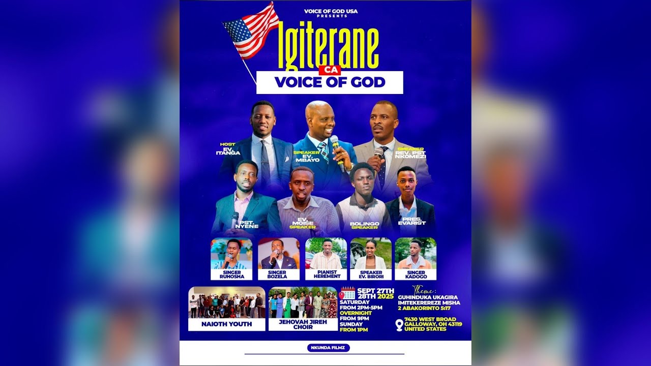 OVERNIGHT MUGITERANE CYA VOICE OF GOD HAMWE NABAYUMBE