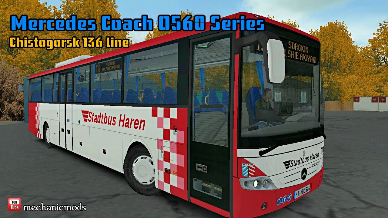 Mercedes Coach O560 Series | OMSI 2 | Chistogorsk City