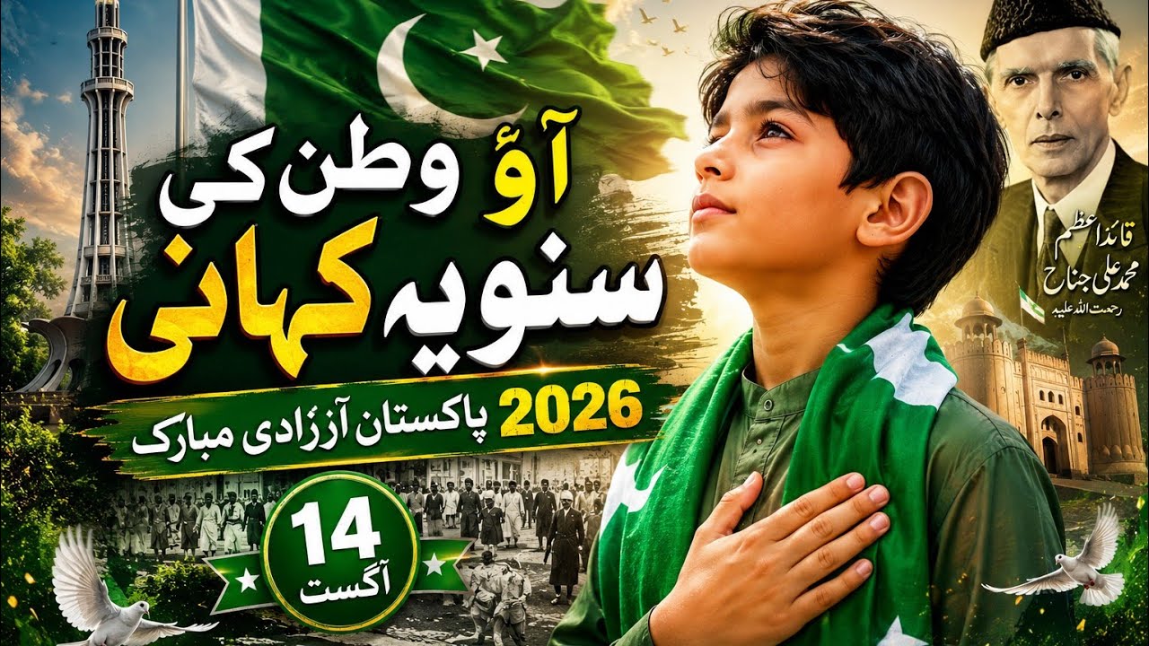 Aao Watan Ki Suno Yeh Kahani 🇵🇰 | Pakistan Azadi Mubarak 2026 | Independence Day Special