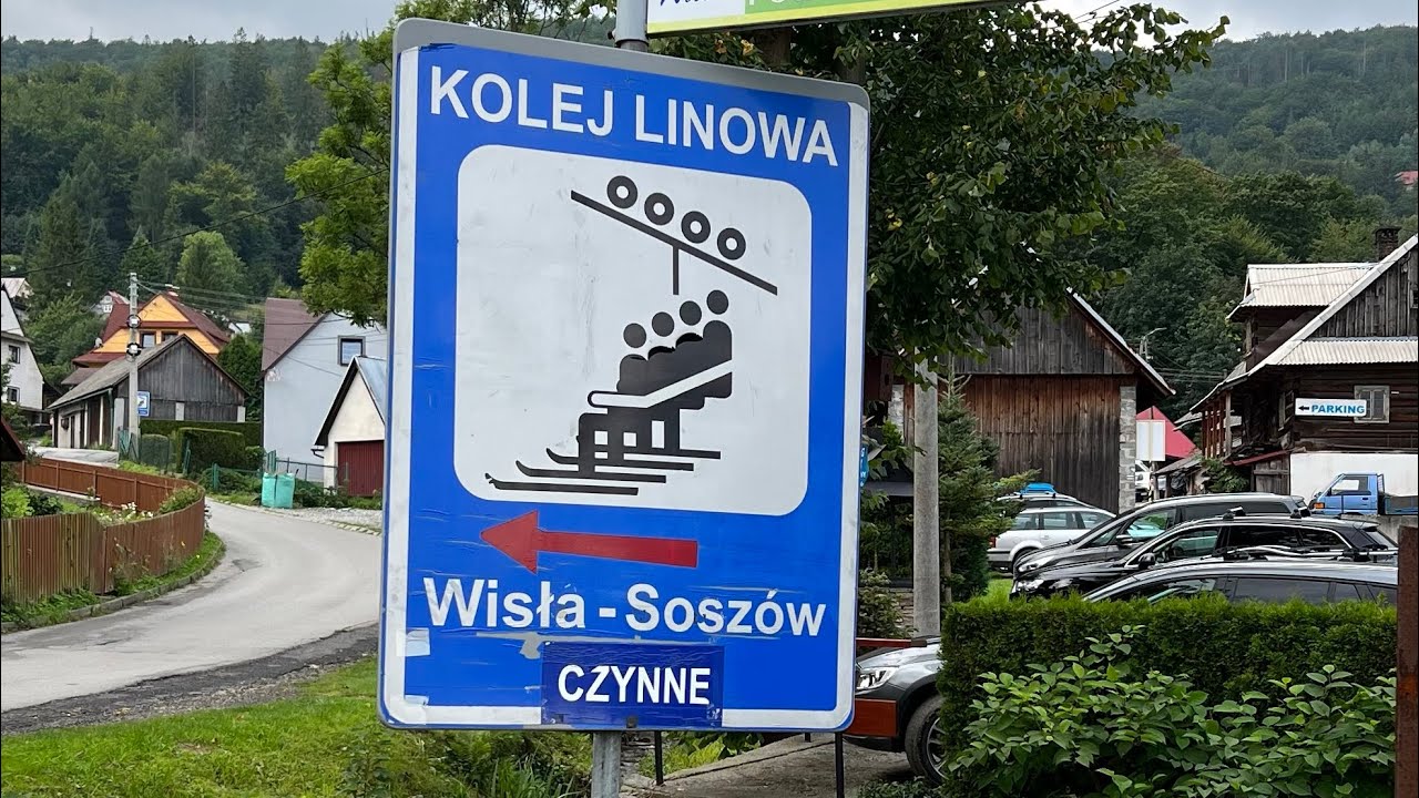 Wisła Sosz&oacute;w Kolej linowa Wisła Jawornik ski bike rower narty lato zima
