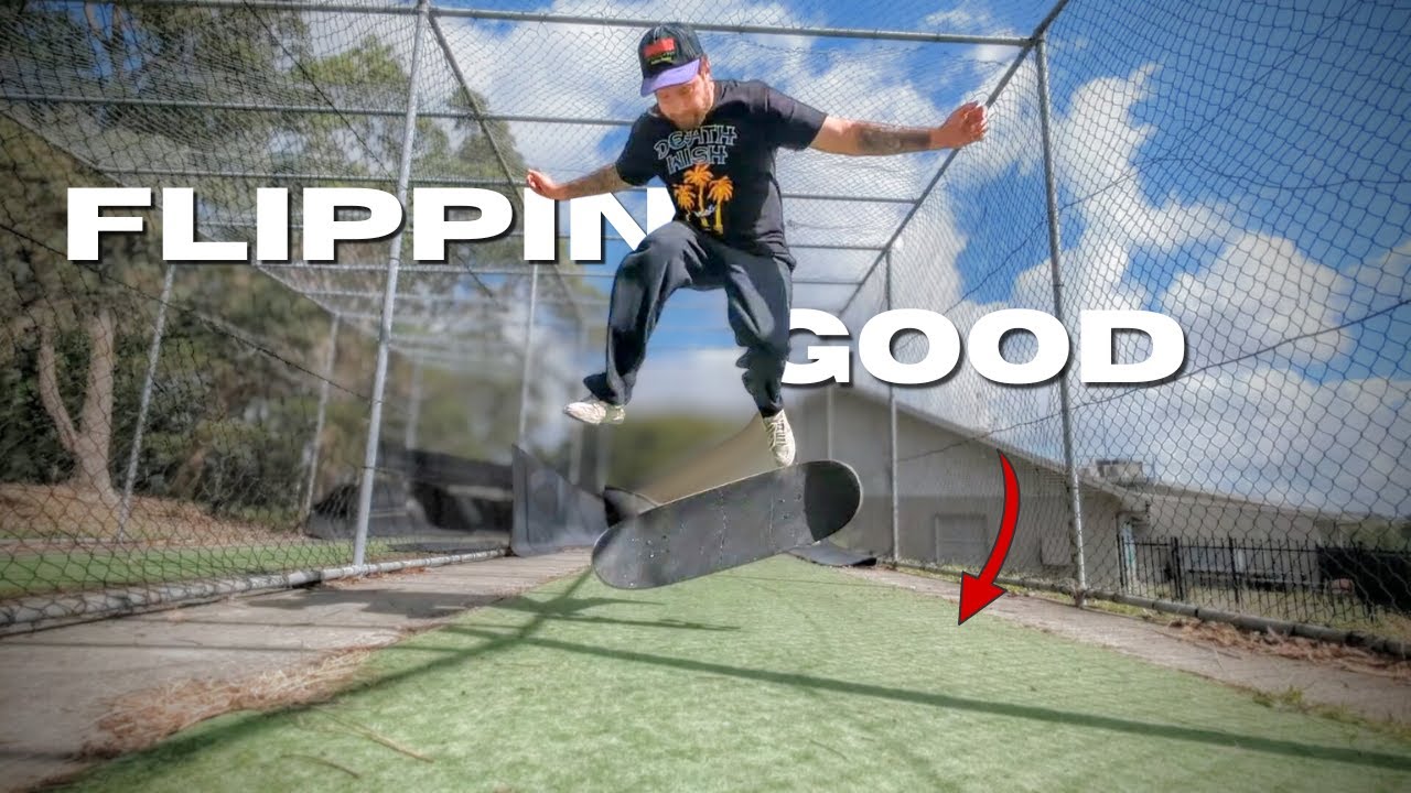 How I'm improving my flip tricks | Beginner skateboarding