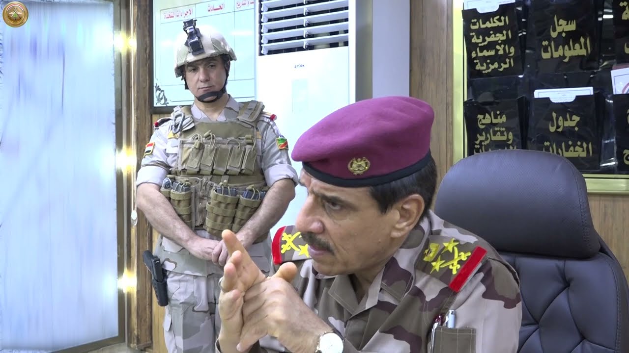رئيس أركان الجيش يزور قيادة فرقة المشاة السابعة في القائم