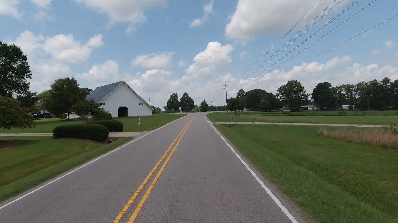 Scenic Drive of North Carolina Country Roads | Driving Sounds for Sleep and Study