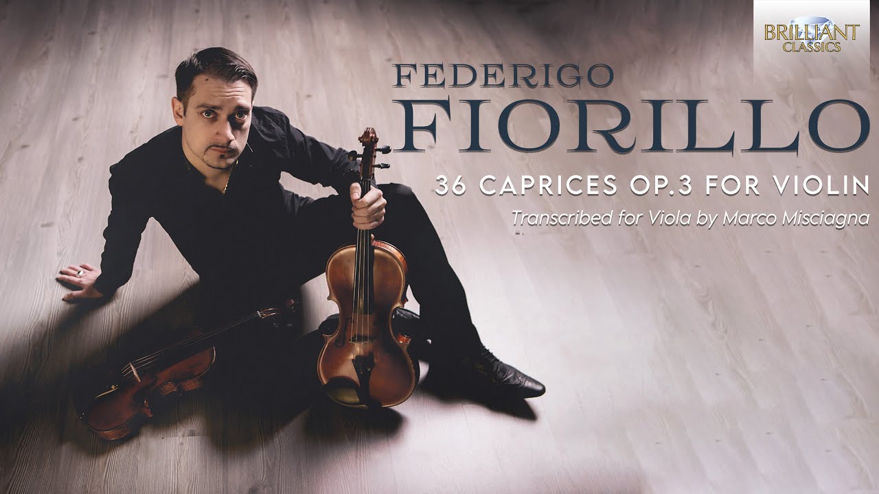 Fiorillo: 36 Caprices Op.3 for Violin, Transcribed for Viola by Marco Misciagna
