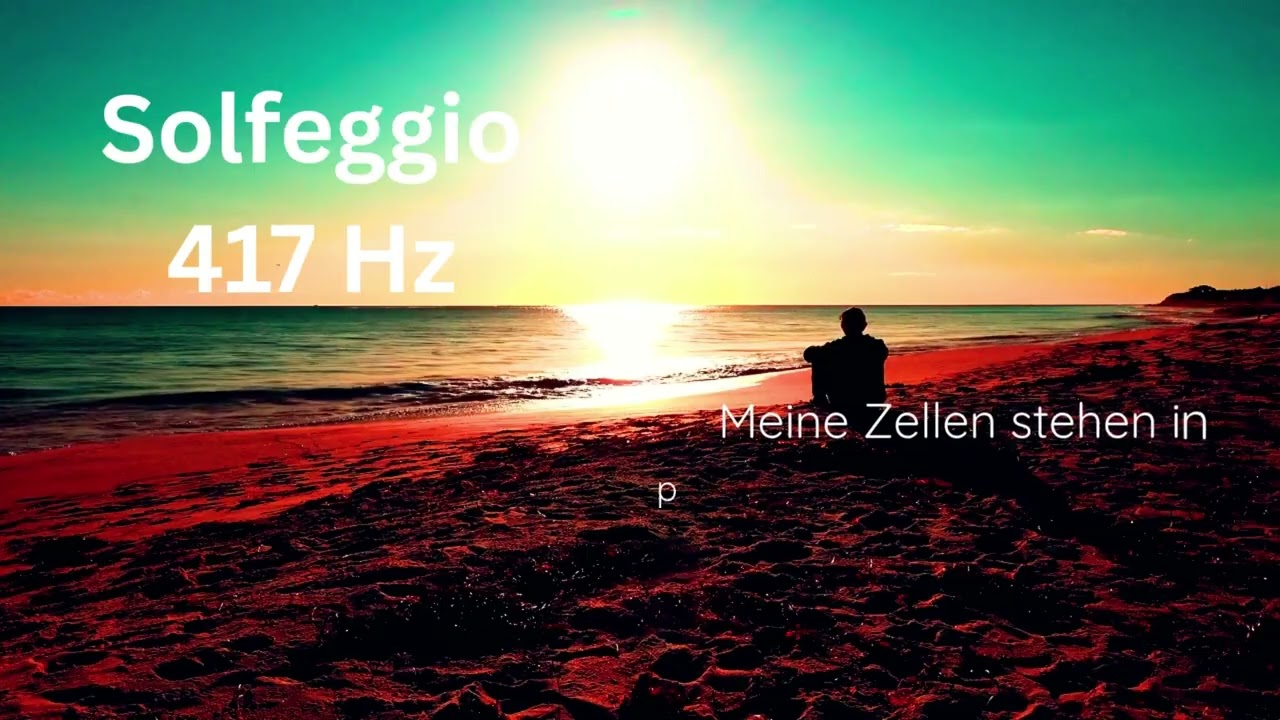 Solfeggio-Frequenz 417 Hz. Hilft unterstützend bei Veränderungen und Neuanfängen.
