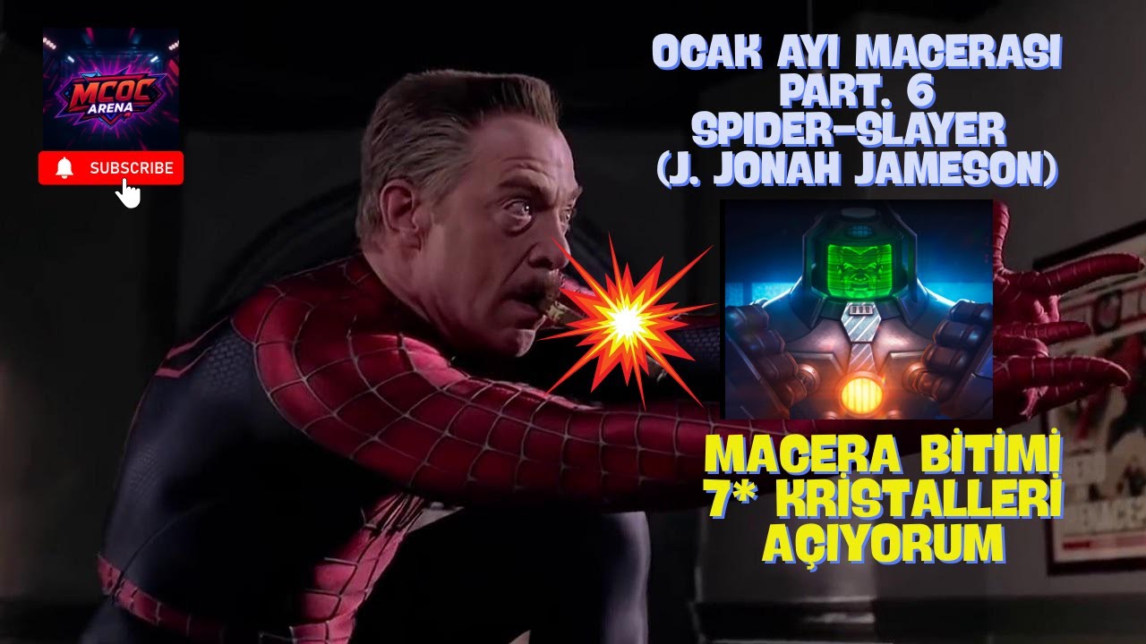 OCAK AYI MACERASI 6. PART VE KRİSTALLER AÇILIR!! #mcoc #mcocarena #marvelcontestofchampions #live