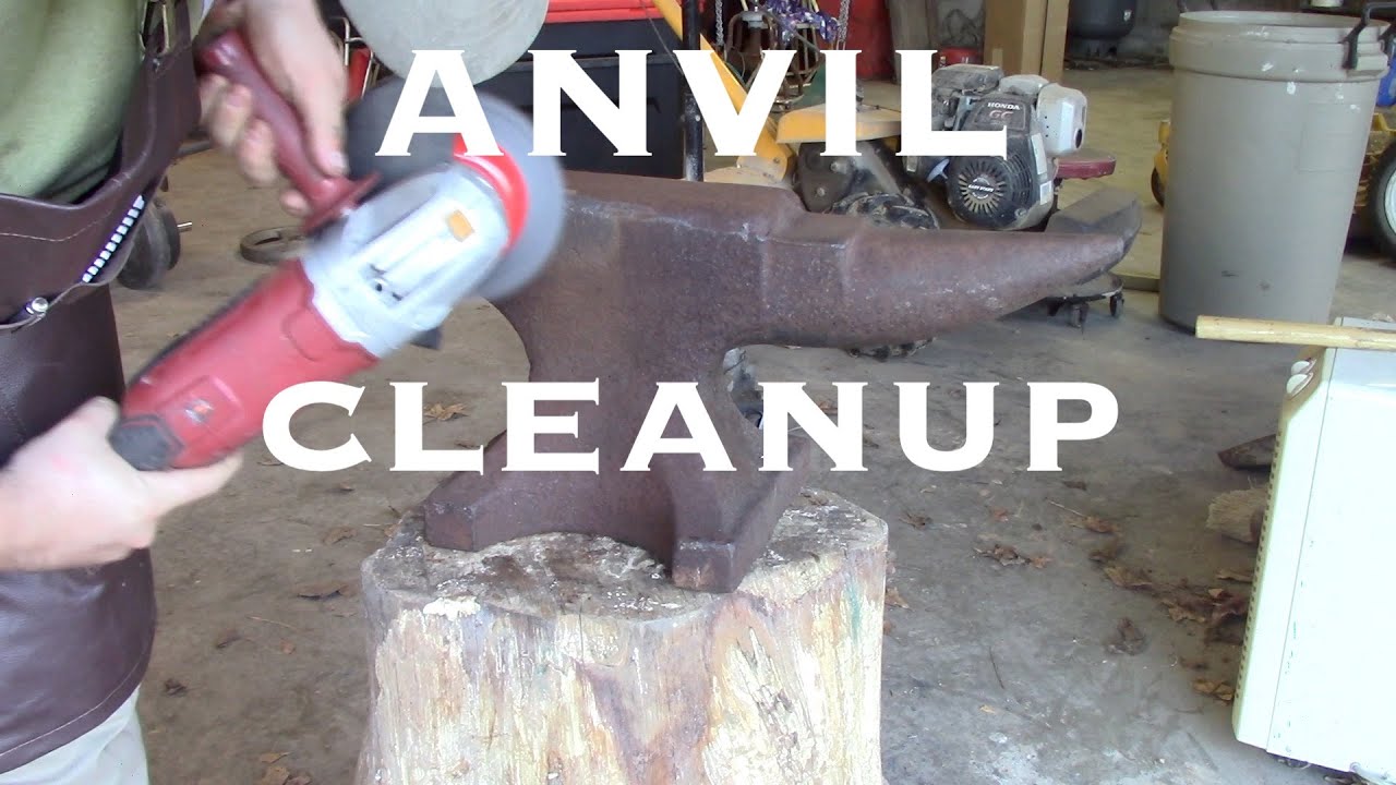 Cleaning Up an Old, Forgotten Anvil
