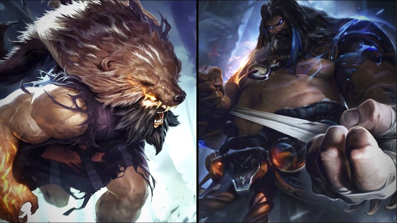 UDYR REWORK SPLASH ARTS COMPARISON Old vs New - League of Legends