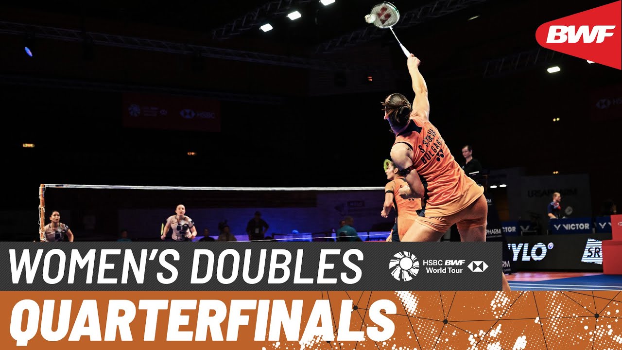 HYLO Open 2025 | Stoeva/Stoeva (BUL) [1] vs. Lambert/Pognante (FRA) [7] | QF