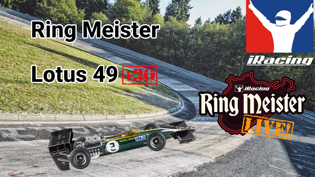 iRacing - RingMeister - 2026 S1 - W03 - Lotus 49 + 30 - Tentative #3