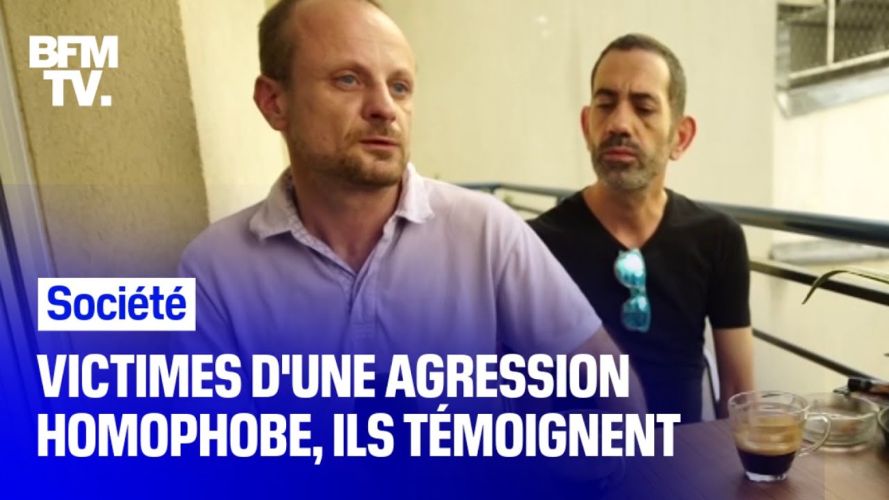 Victimes d'une agression homophobe à Paris mardi dernier, ils témoignent