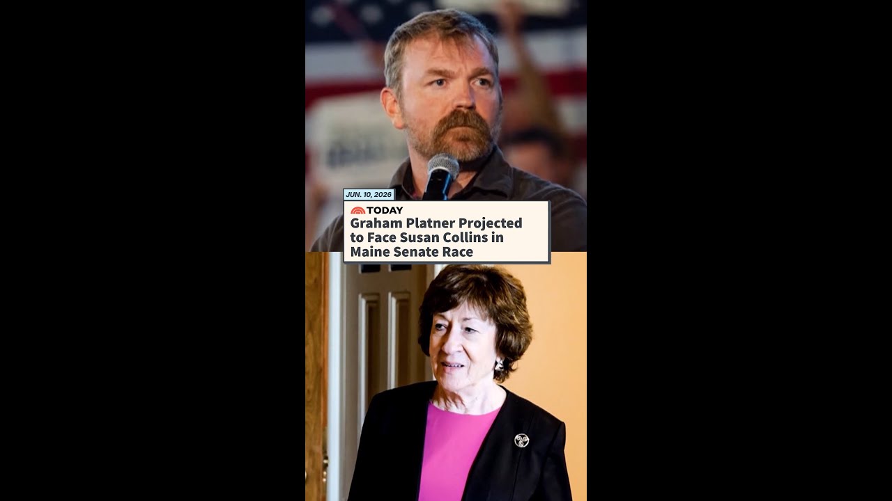 Graham Platner Projected to Face Susan Collins in Maine Senate Race