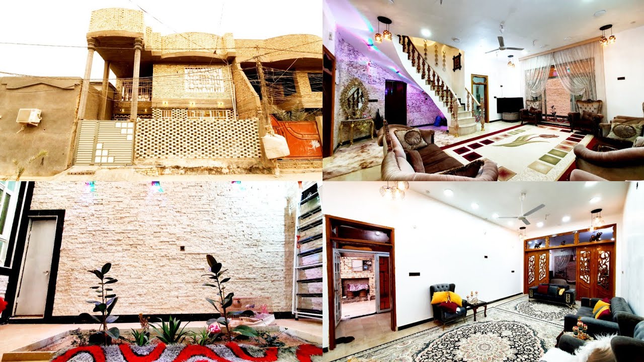 للبيع دار الواقع في حي النصر النجف خلف سايدين نصر مهندسين قرب المساحة200م طابقين بناء حديث موقع مميز