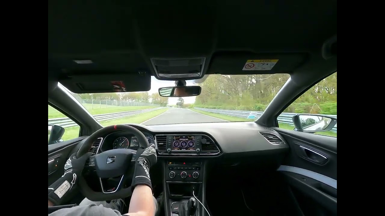 Leon cupra clubsport 7:58 BTG Nurburgring