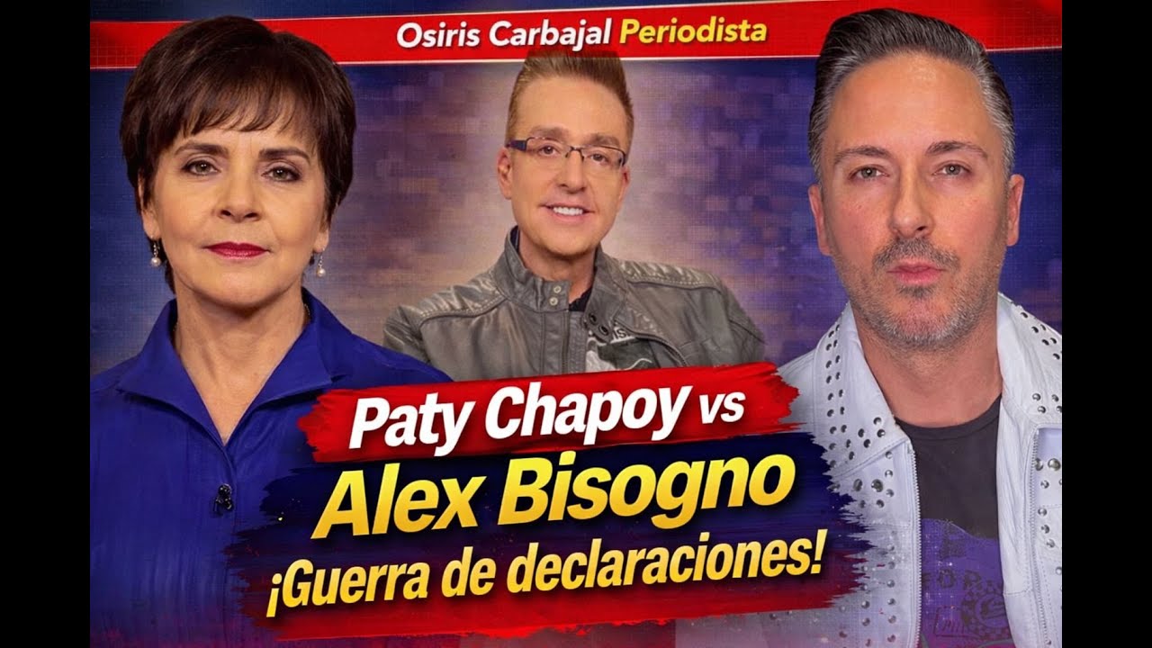 Paty Chapoy vs Alex Bisogno ¡Guerra de declaraciones!