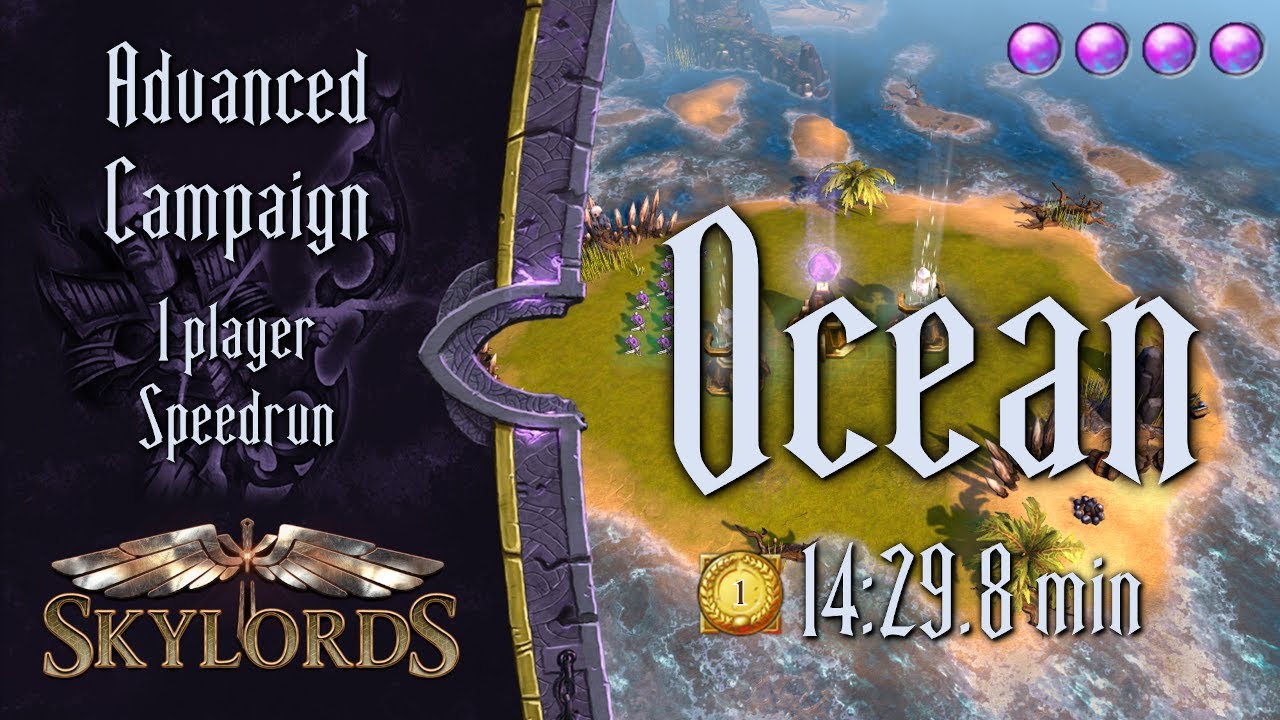 Ocean Advanced #1 - Pure Shadow | Speedrun in 14:29.8 - Skylords Reborn PvE Contest #3 | BattleForge