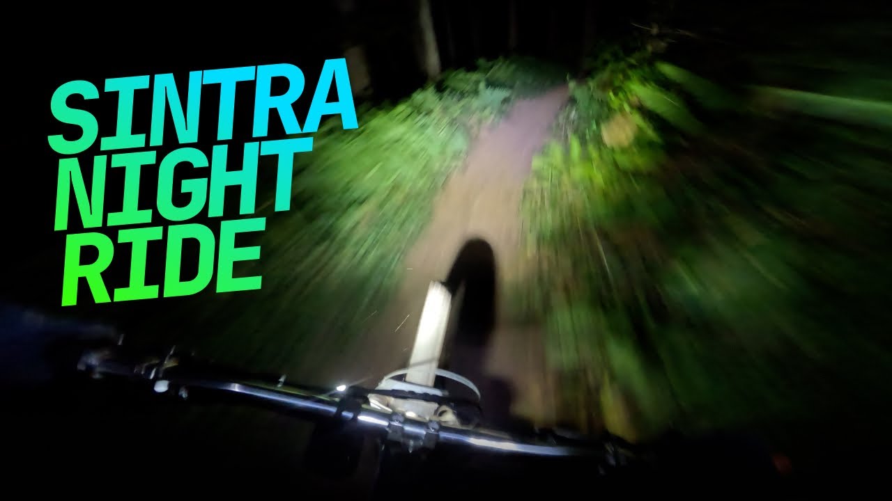 Night Ride at Sintra with Lezyne MEGA DRIVE 2400+ & LITE DRIVE 1200+
