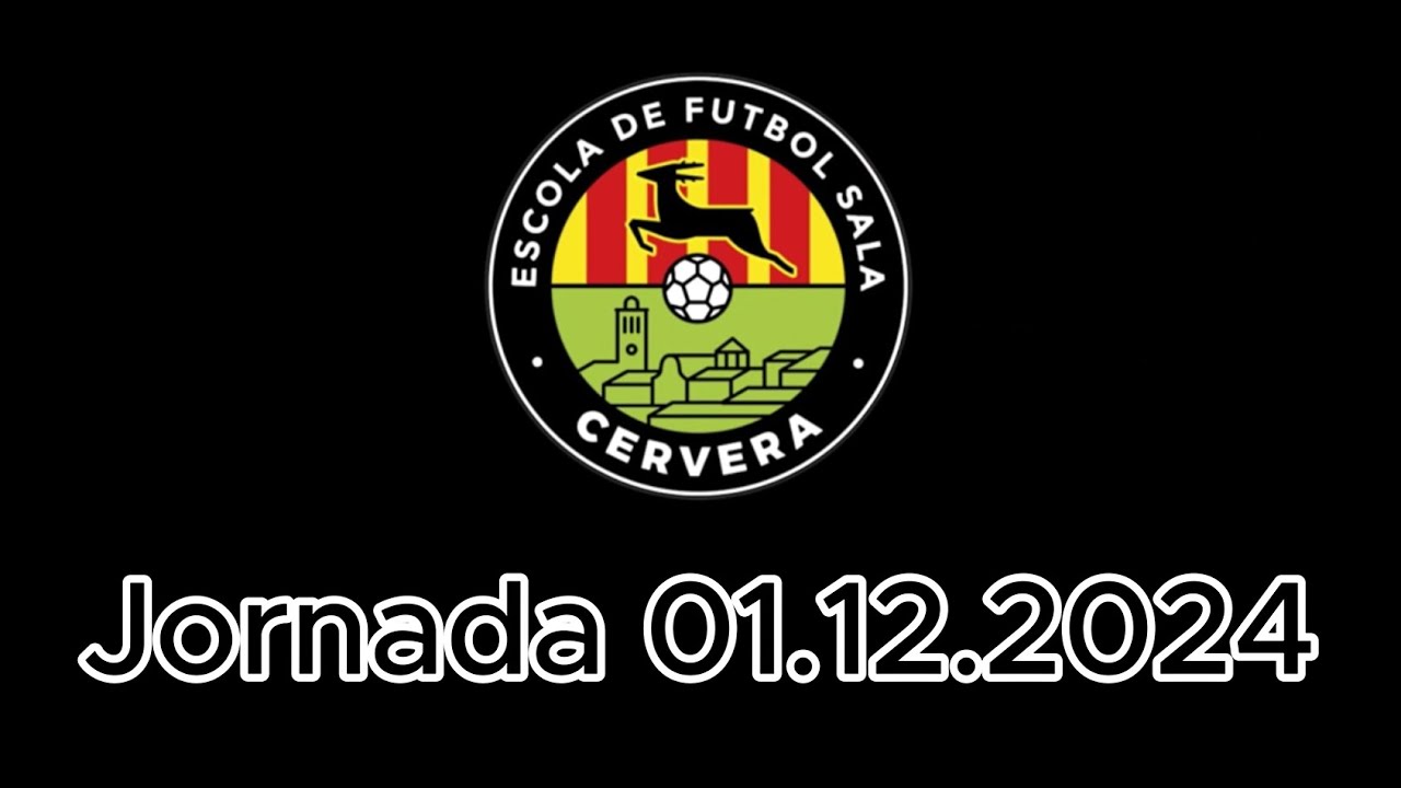 Gols de l'EFSCervera de la Jornada del 1 de Desembre de 2024