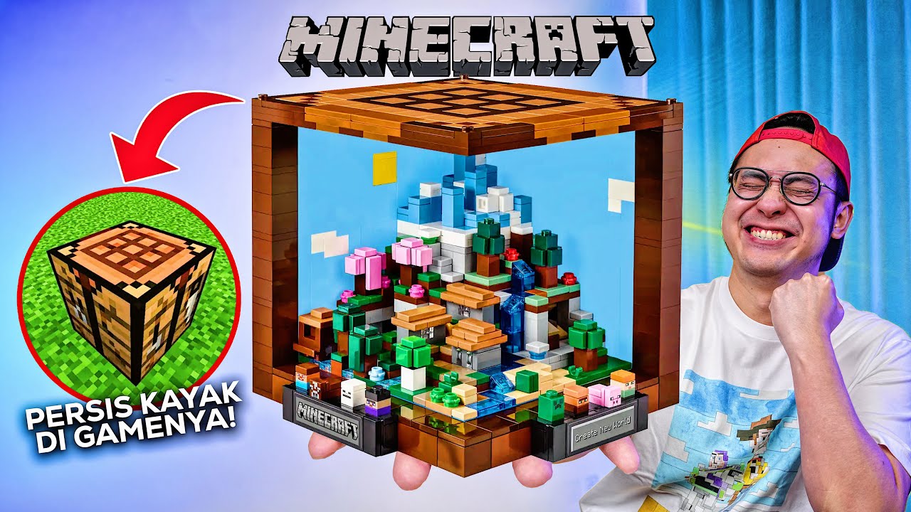 GUE BIKIN CRAFTING TABLE MINECRAFT DI DUNIA NYATA! 🔥
