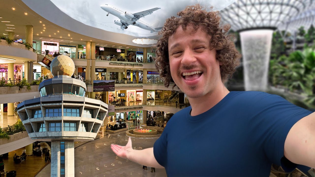 Вот самый СОВРЕМЕННЫЙ аэропорт в мире (удивительно) | СИНГАПУР 🇸🇬✈️