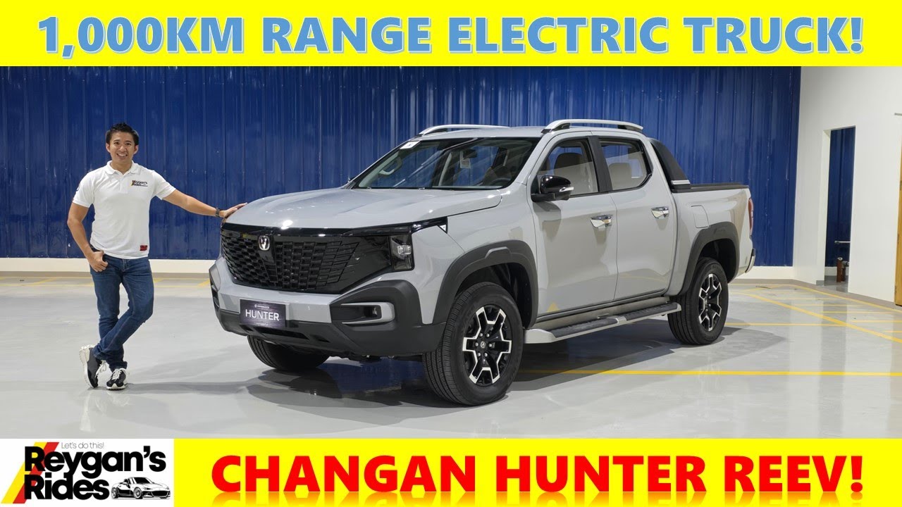 Changan Hunter REEV — первый в мире электрический пикап с увеличенным запасом хода! [Автомобильна...