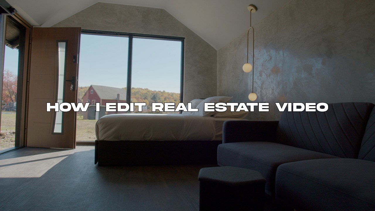 How I Edit Real Estate Video - Cabins in Vermont