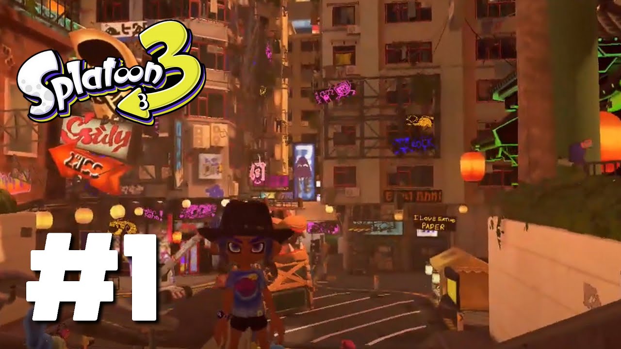 Welcome to Splatsville! Let's Pick our TEAM! Part 1 | SPLATOON 3 - PLAYTHROUGH - GAMEPLAY