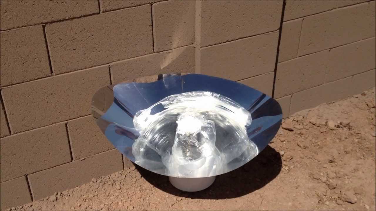 Boiling Water in Solar Cooker