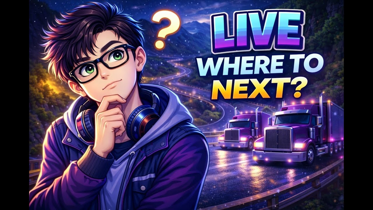 Where should we go? | ETS 2 | Chill Stream