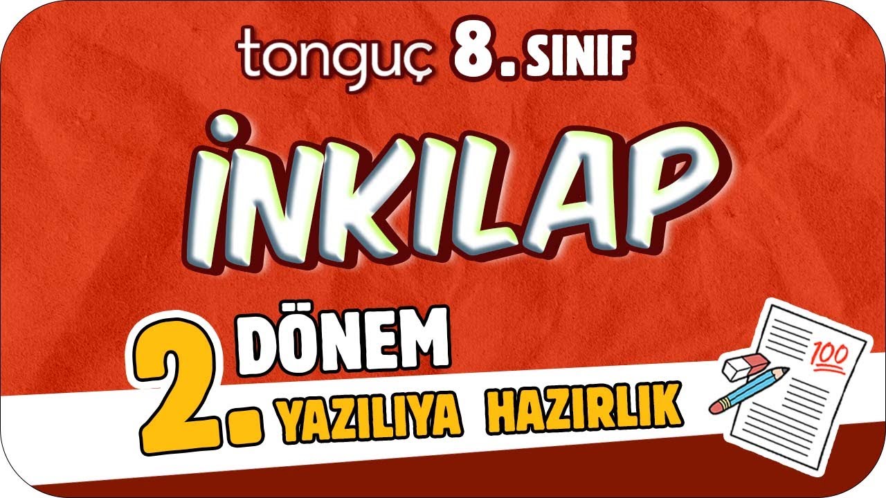 8.Sınıf İnkılap 2.Dönem 2.Yazılıya Hazırlık 📑 #2024