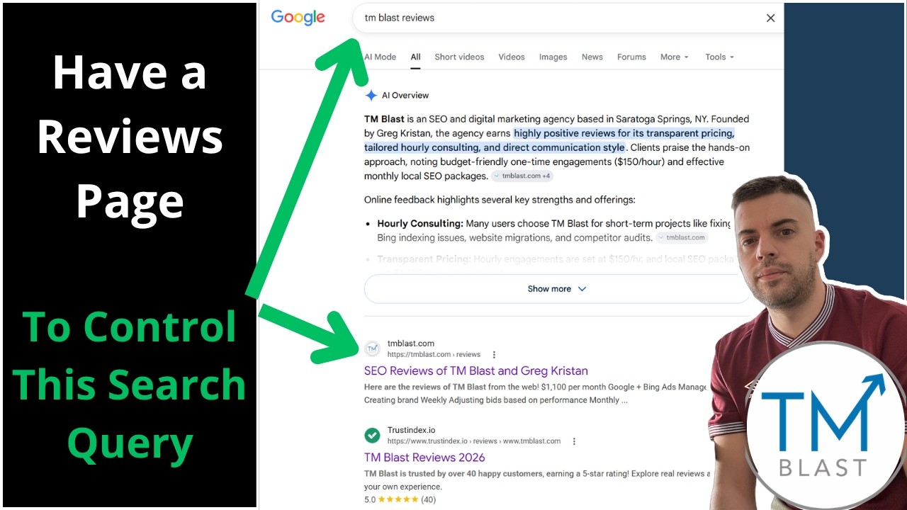 Create a Reviews Page On Your Website for SEO and GEO