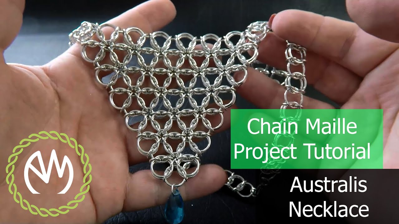 Chain Maille Project Tutorial - Australis Necklace