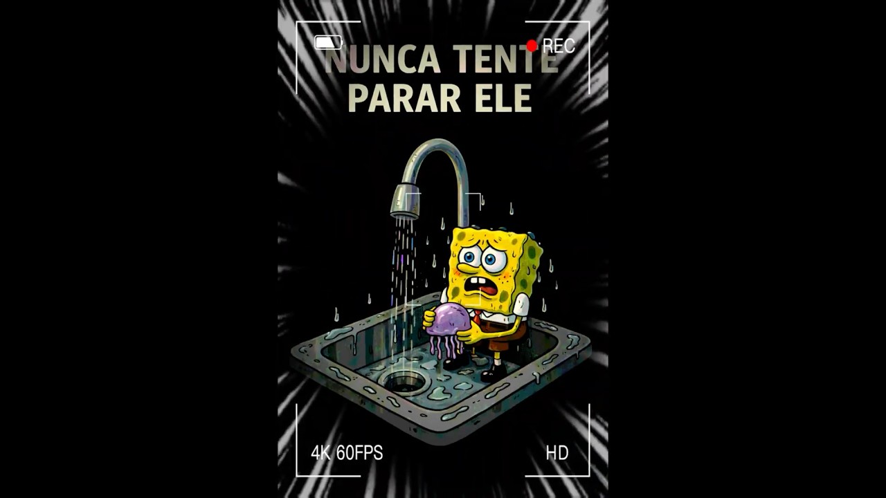 Bob Esponja na sua pia? Siga estes passos.