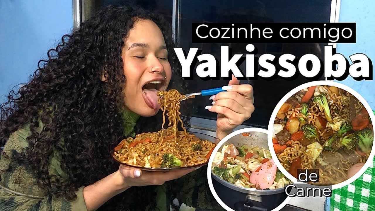 YAKISSOBA de CARNE | COZINHE COMIGO
