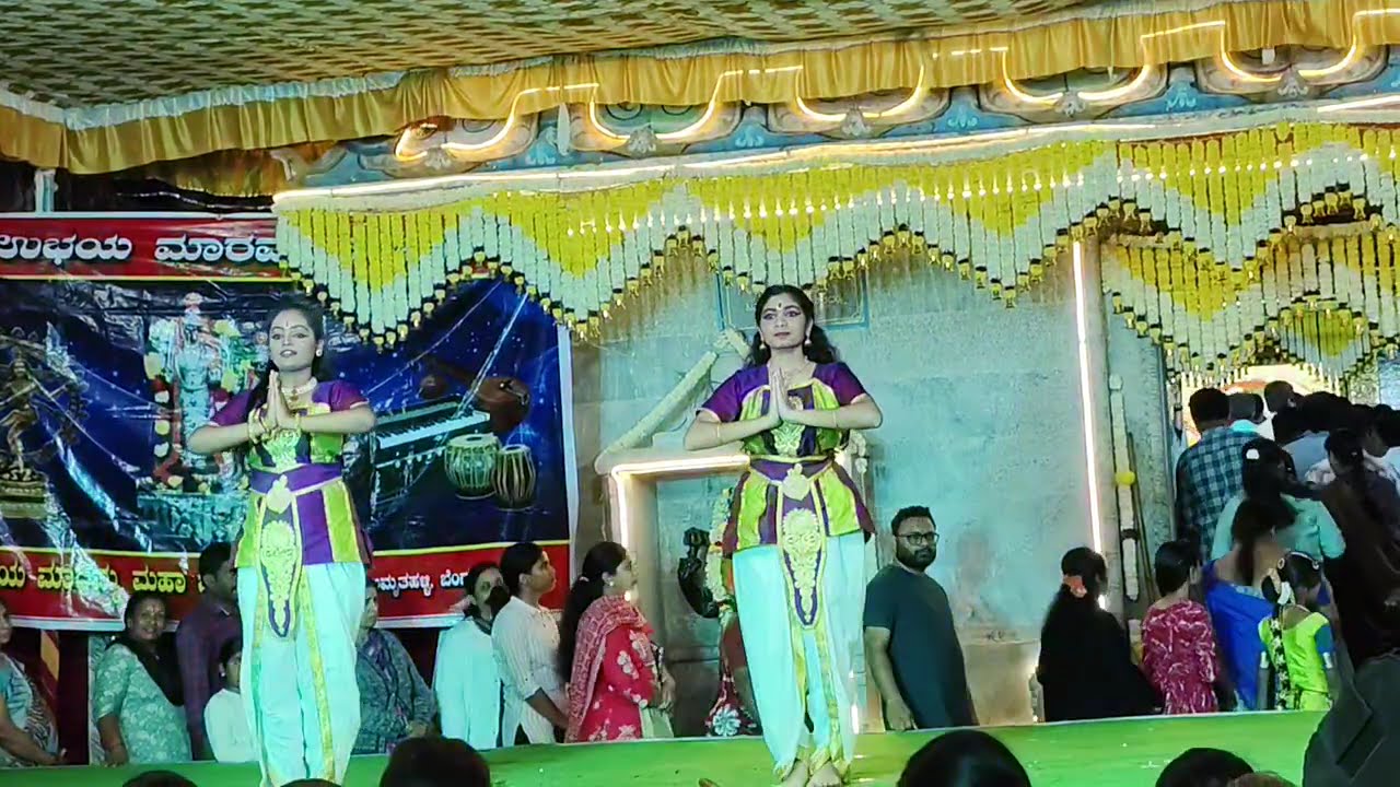 ಶ್ರೀ ಕ್ಷೇತ್ರ ಉಭಯ ಮಾರಮ್ಮ 71/2 | Bharatnatyam with music | Ubaya Maramma Temple Bengaluru @APMB15