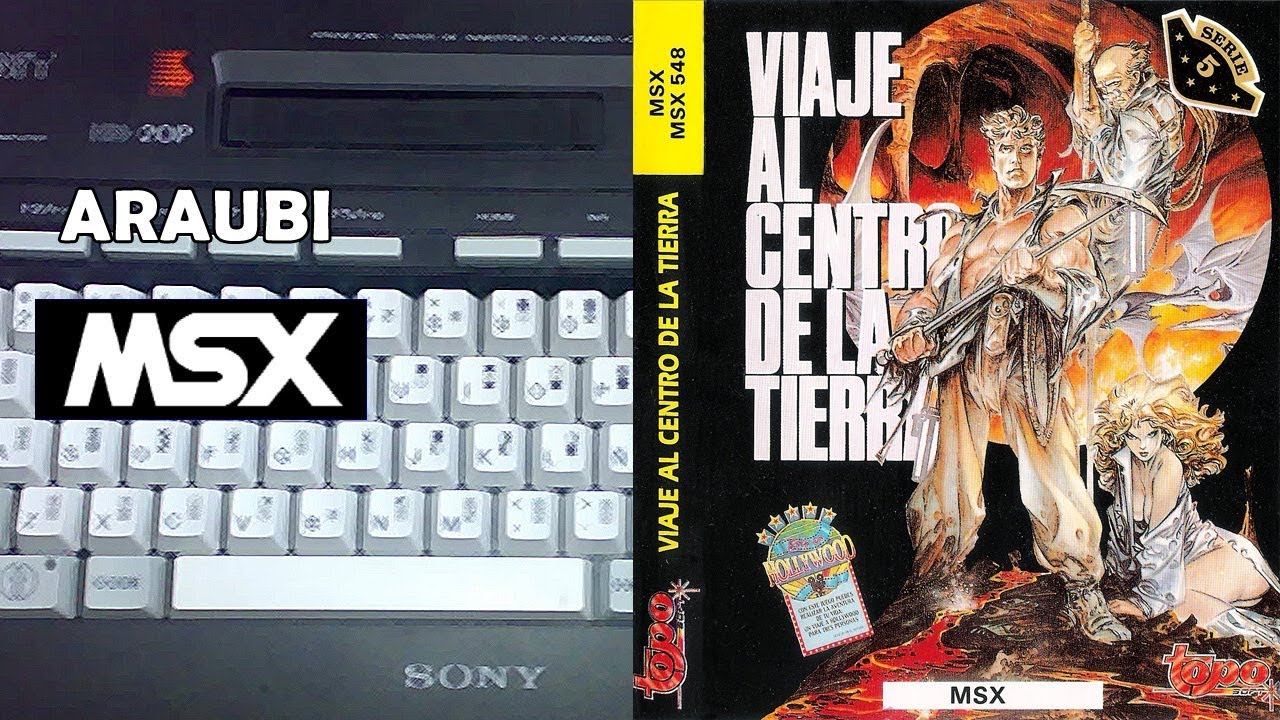 Viaje al Centro de la Tierra Edicion Extendida (Topo Siglo XXI, 2017) MSX [077] Walkthrough