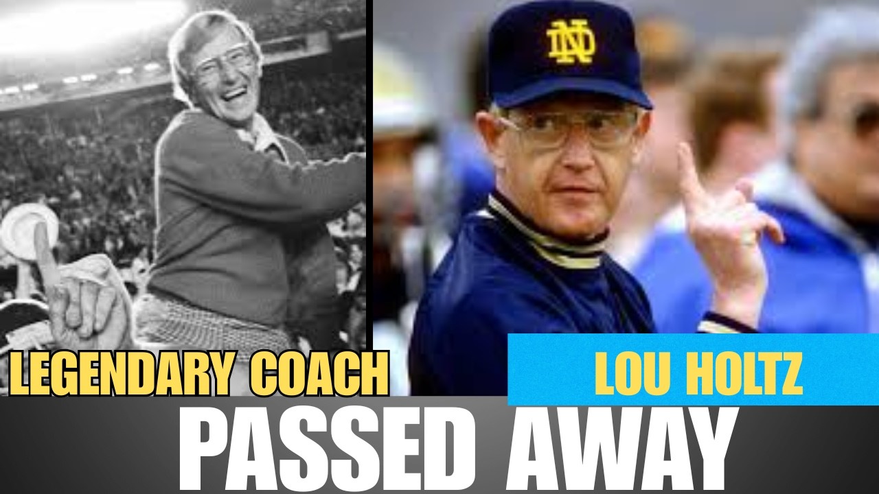 Lou Holtz, coaching legend who led Notre Dame to title, dies