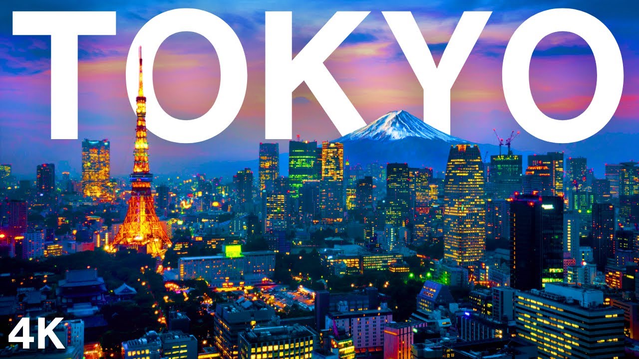Tokyo, Japan 🇯🇵 4K Ultra HD Drone Video - Flying over Tokyo
