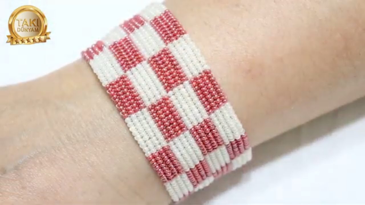 Ювелирный Дизайн-Как Сделать Легкий Браслет Из Песочной Бусины-TUTORIAL-DIY