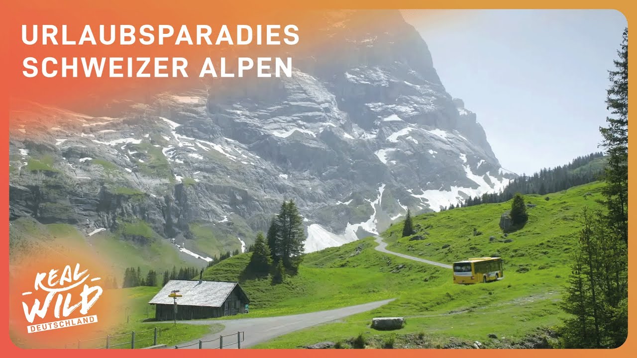 Durchquerung der Schweizer Alpen mit dem Postbus