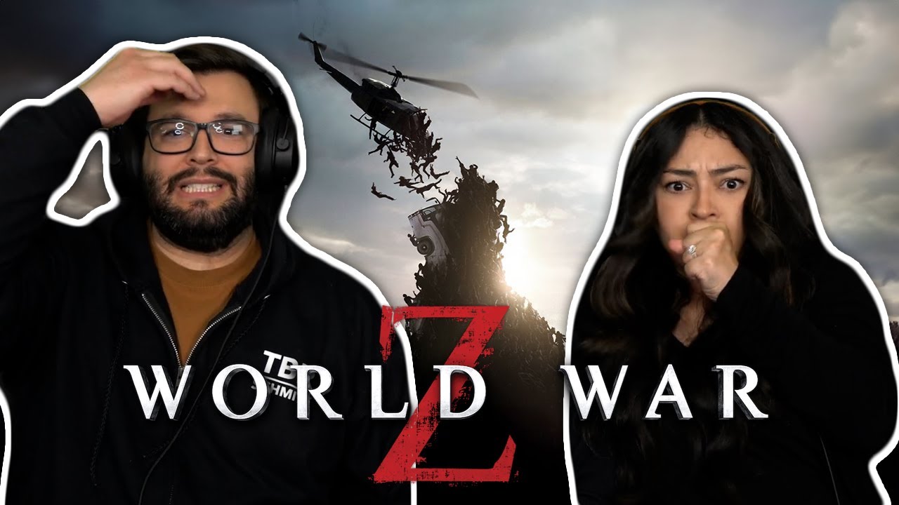 World War Z (2013) Husband's First Time Watching! Movie Reaction!