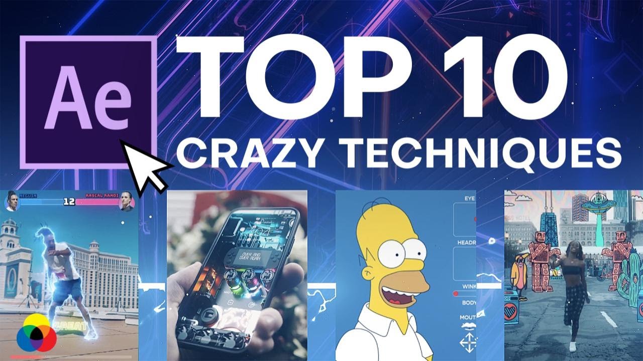 TOP 10 CRAZY AFTER EFFECTS TECHNIQUES #2