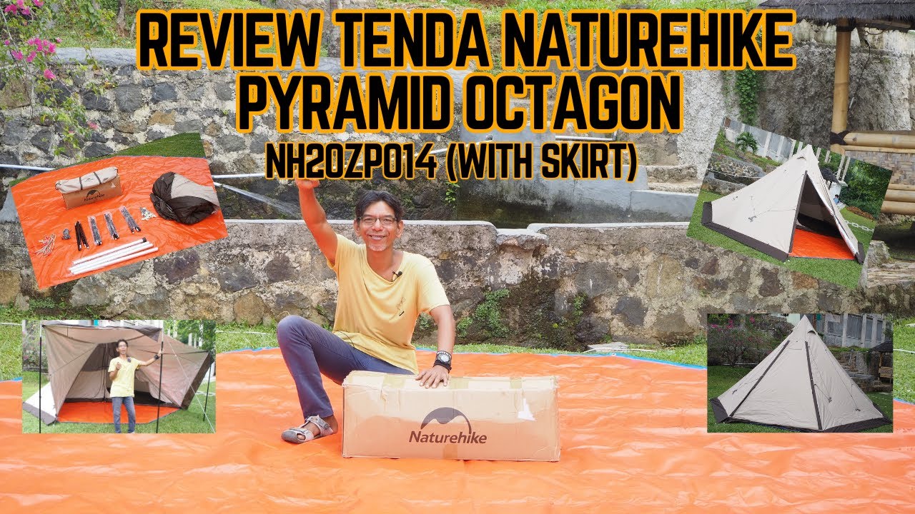 REVIEW TENDA NATUREHIKE | PYRAMID OCTAGONAL RANCH WITH SNOW SKIRT | NH20ZP014