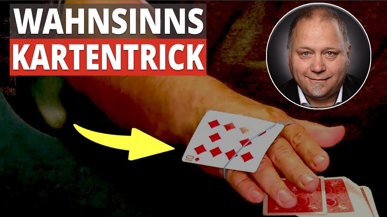 Lerne diesen VISUELLEN KARTENTRICK, um JEDEN zu beeindrucken! Einfach