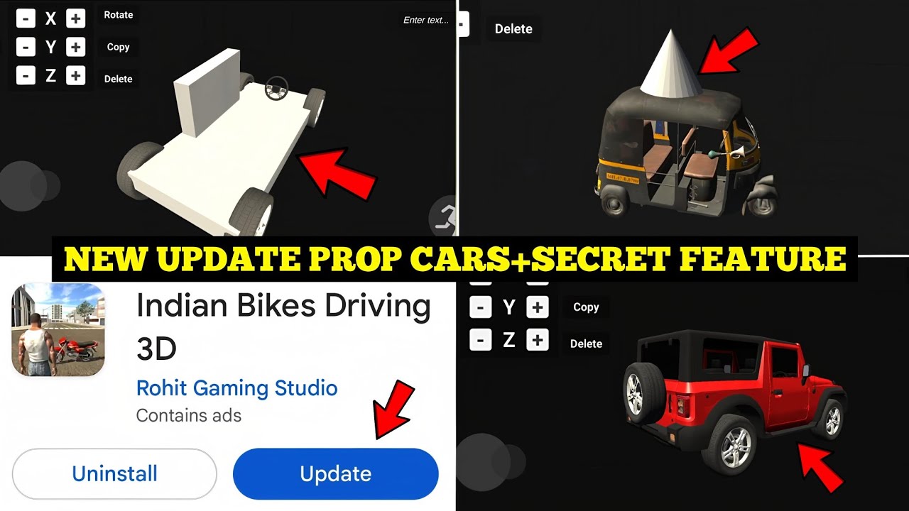 NEW UPDATE ALL CHEAT CODES IN INDIAN BIKE DRIVING 3D 🤯🔥| New Secret Cheat Codes | Harsh in Game